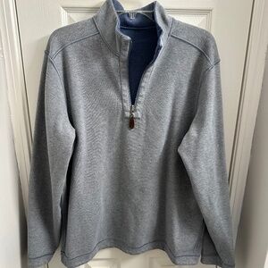 Reversible Quarter Zip Sweater